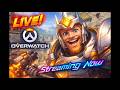 Playing Overwatch!