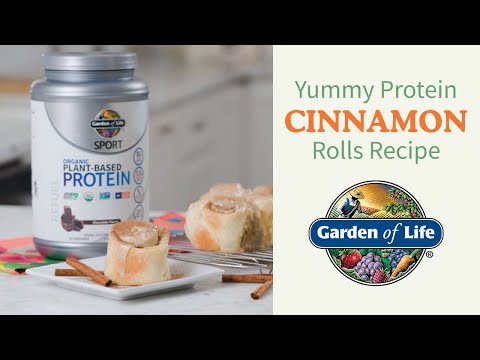 ⁣Garden of Life Health TV Commercial Cinnamon Protein Rolls Recipe
