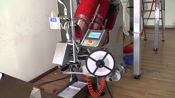 clipping machine and multihead weigher for the net packaging of potato, onion, garlice, lemon, etc