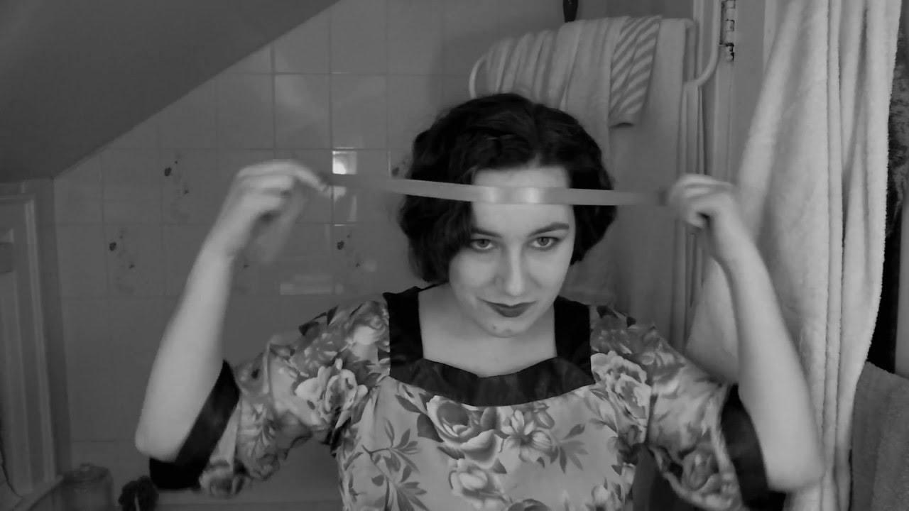 Flapper Inspired Up-do for Long Hair