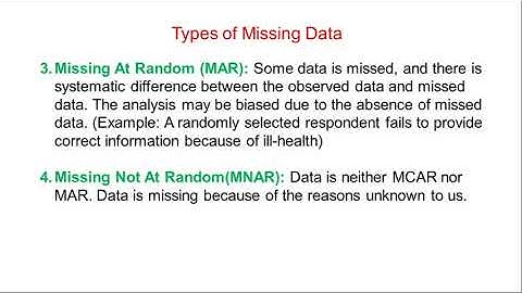 Missing Data| Professional Business Skills | III Semester B.com/BBA