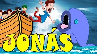 Video thumbnail of "Jonás no le hizo caso - Levántate dormilón no seas como Jonás - pista para niños"