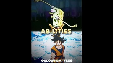 [HOT TAKES #6] | GOKU VS SPONGEBOB | Edit #shorts