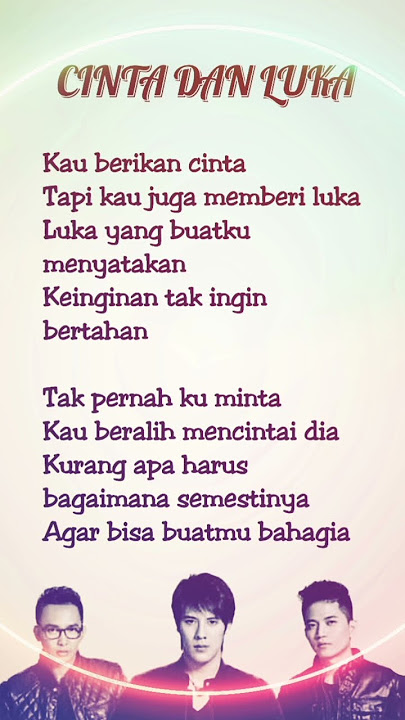 CINTA DAN LUKA - PAPINKA