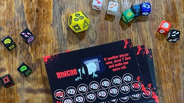 Zombie Dice with custom dice and content