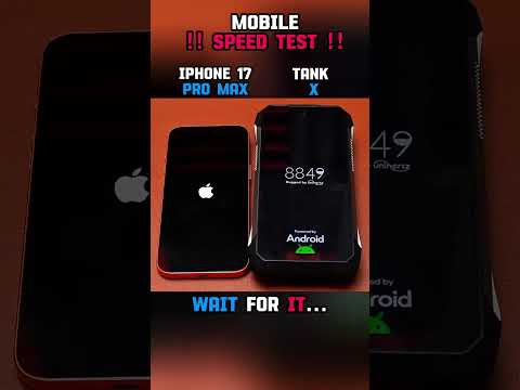 Tank Phone Vs iPhone 17 Pro Max #aura #iphone by Pancake Famousz