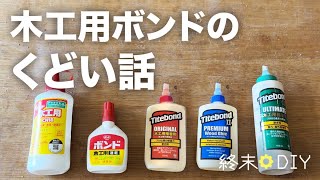 白ボンド・タイトボンドの違いはオープンタイムとは【木工用ボンド】