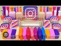 Instagram ©️slime mixing makeup and random into glossy glitter
