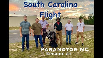 Paramotor NC - Episode 21 - South Carolina Flight  #ParamotorNC