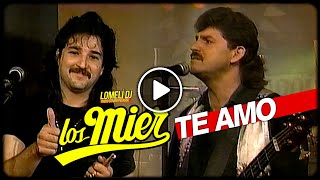 Video thumbnail of "1996 - TE AMO - Los Mier - En vivo #LosMier -"