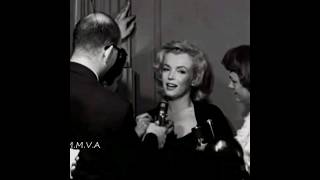 Marilyn Monroe rare press conference footage - Outside her apartment June 21,1956. P/1