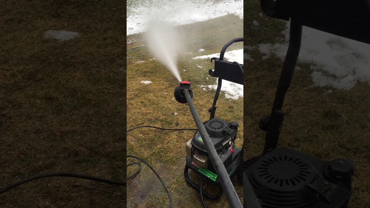 Honda GCV 160 Pressure Washer - YouTube