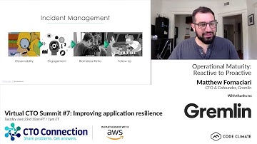 Operational Maturity: Reactive to Proactive • Matthew Fornaciari • CTO Connection
