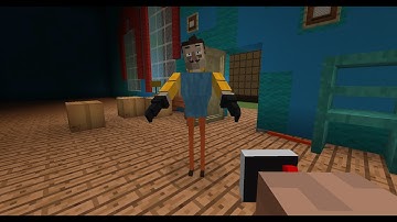 Hello Neighbor Mod Minecraft 1.12.2 (Trailer)