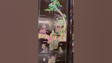 Cầm kì thi hoạ,tranh trắc khảm cẩn ốc đỏ lửa vàng tranh kết hợp xanh thiên lý đỉnh cao.