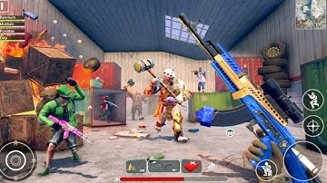 Real Commando Shooting Missions Free Fire Squad _ Android GamePlay