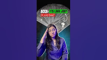 Does ACCA Guarantee a High-Paying Job? The Truth Revealed! | Avishi khatri