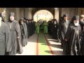 Патриарх Кирилл совершил акафист преп. Сергию Радонежскому в Троице-Сергиевой лавре