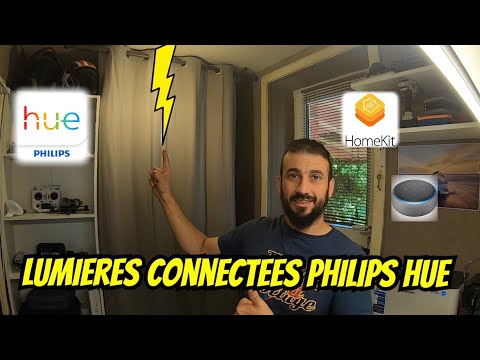Lumières / ampoules connectées PHILIPS HUE lights connected bulbs ( english subtitle )