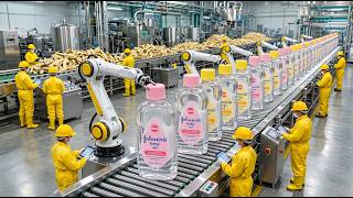 Download lagu Inside America's Largest Baby Oil Factory: How Johnson's Baby is Made from Banana Stems