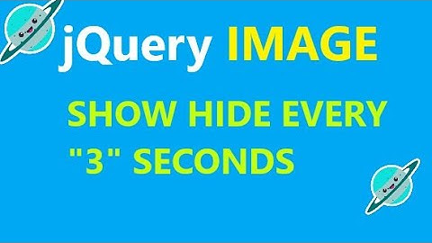 jQuery Show & Hide Image Every 30 Seconds - Step by Step