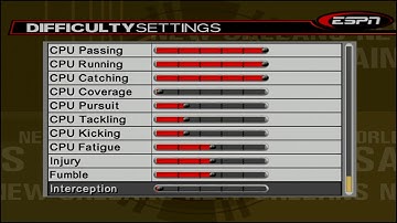 Best ESPN NFL 2K5 Sliders 2.0- Gameplay & Penalties