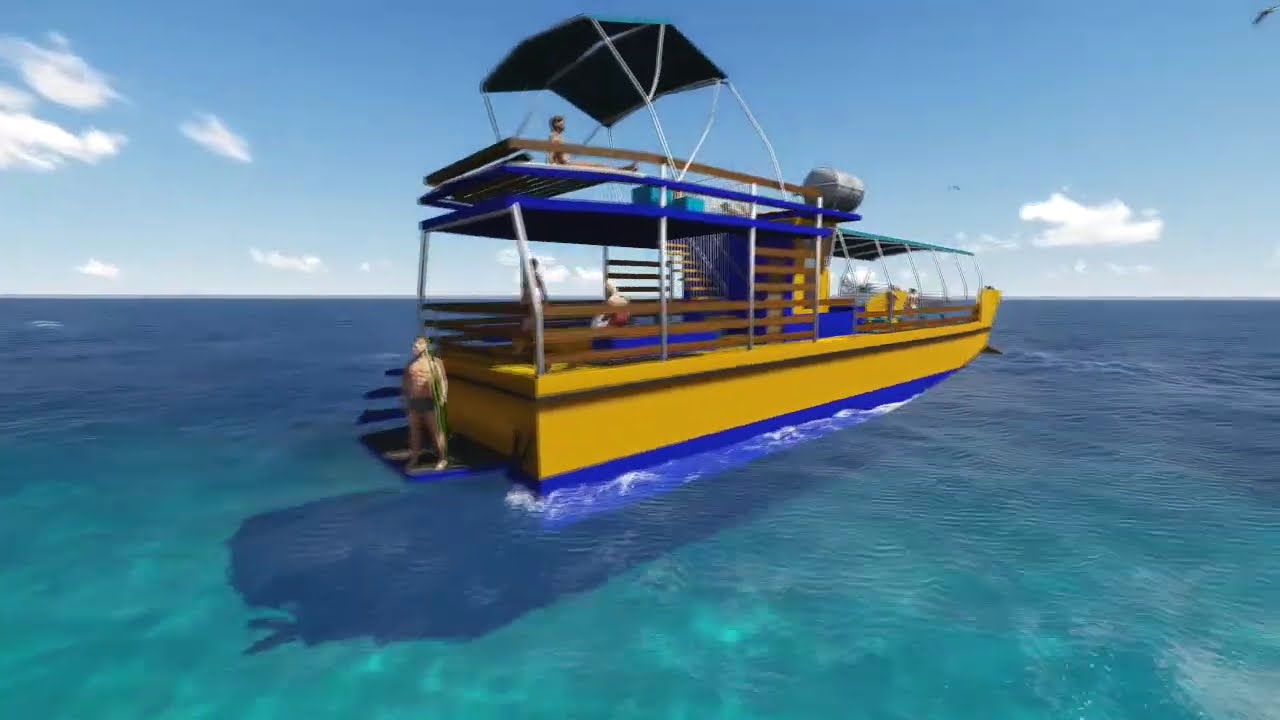 St.Damian boat 3D model animation 2013 YouTube