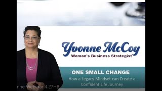 The One Small Change April Webinar
