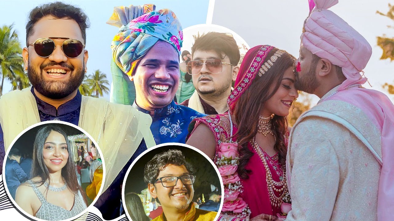 The perfect couple and their friends #wedding vlog