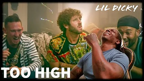 He took it too far!! Lil Dicky- "Too High" REACTION