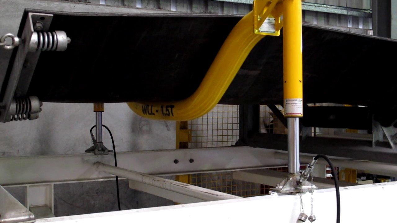Techmine Conveyor Belt Lifter Fixed Beam Lifter YouTube