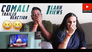 Comali Trailer Reaction Malaysian Indian Couple Jayam Ravi Kajal Aggarwal Hiphop Tamizha