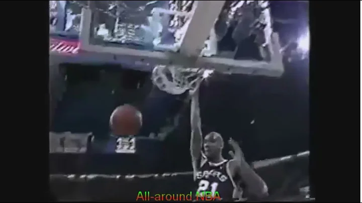 Tim Duncan 29 Pts, David Robinson 25 Pts @ Dallas, 2001 Playoffs Game 4.