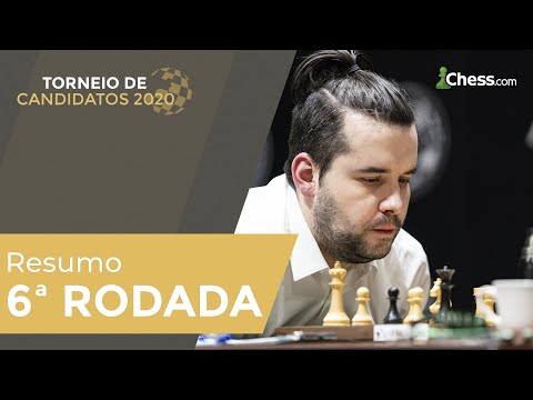 🏆 Torneio de Candidatos 2020  2ª rodada 🎙 GMs Krikor Mekhitarian e  Rafael Leitão 