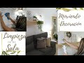 LIMPIANDO Y  MOVIENDO LA DECORACIÓN DE MI SALA 🛋️