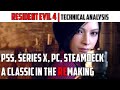 Resident Evil 4: REmake - PS5, Xbox Series X, PC, Steam Deck Technical Review