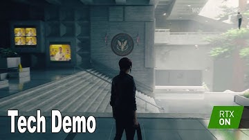 Control - RTX Real-Time Ray Tracing Tech Demo [HD 1080P]
