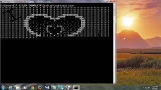 How to say I Love You, using a simple java programme . screenshot 4