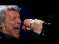 Bon Jovi Livin' on a Prayer at Rock & Roll Hall of Fame 2018