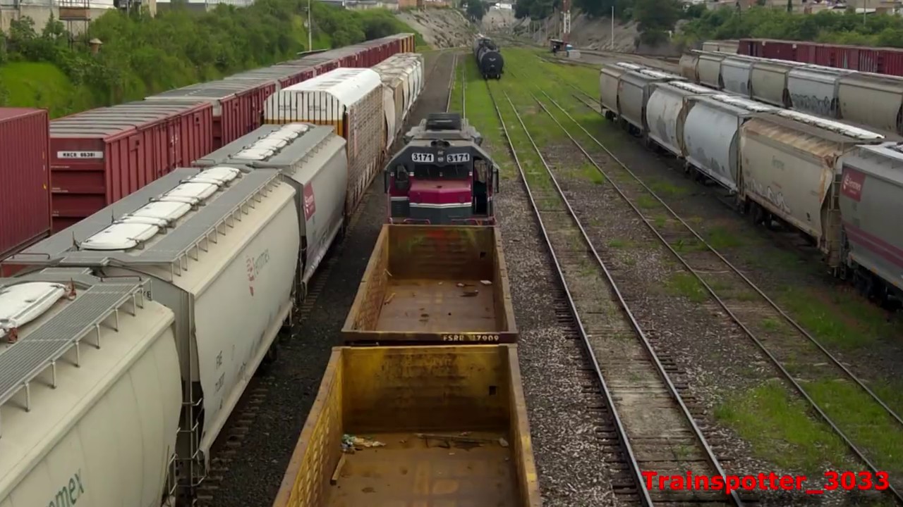 Patios Ferromex Guadalajara con mucha Actividad - Movimientos de Patio