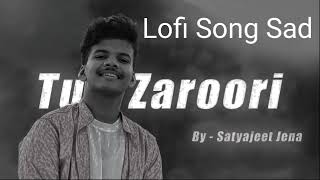Tu Zaroori full Lofi Song | Full Lofi Song | Sad Songs Satyajeet jena Official