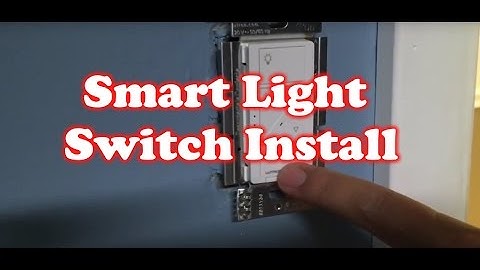 How to Install Smart Light Switch - Zwave Lutron Caseta Wireless In-Wall Dimmer