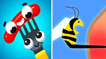 Fork N Sausage VS Help Me Tricky Story 🍴🌭🧩 Walkthrough Max Gameplay (Android iOS) ASE24