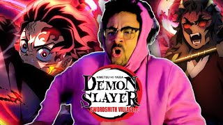 TANJIRO IS HIM!! || Demon Slayer S3 Episode 4&5 REACTION
