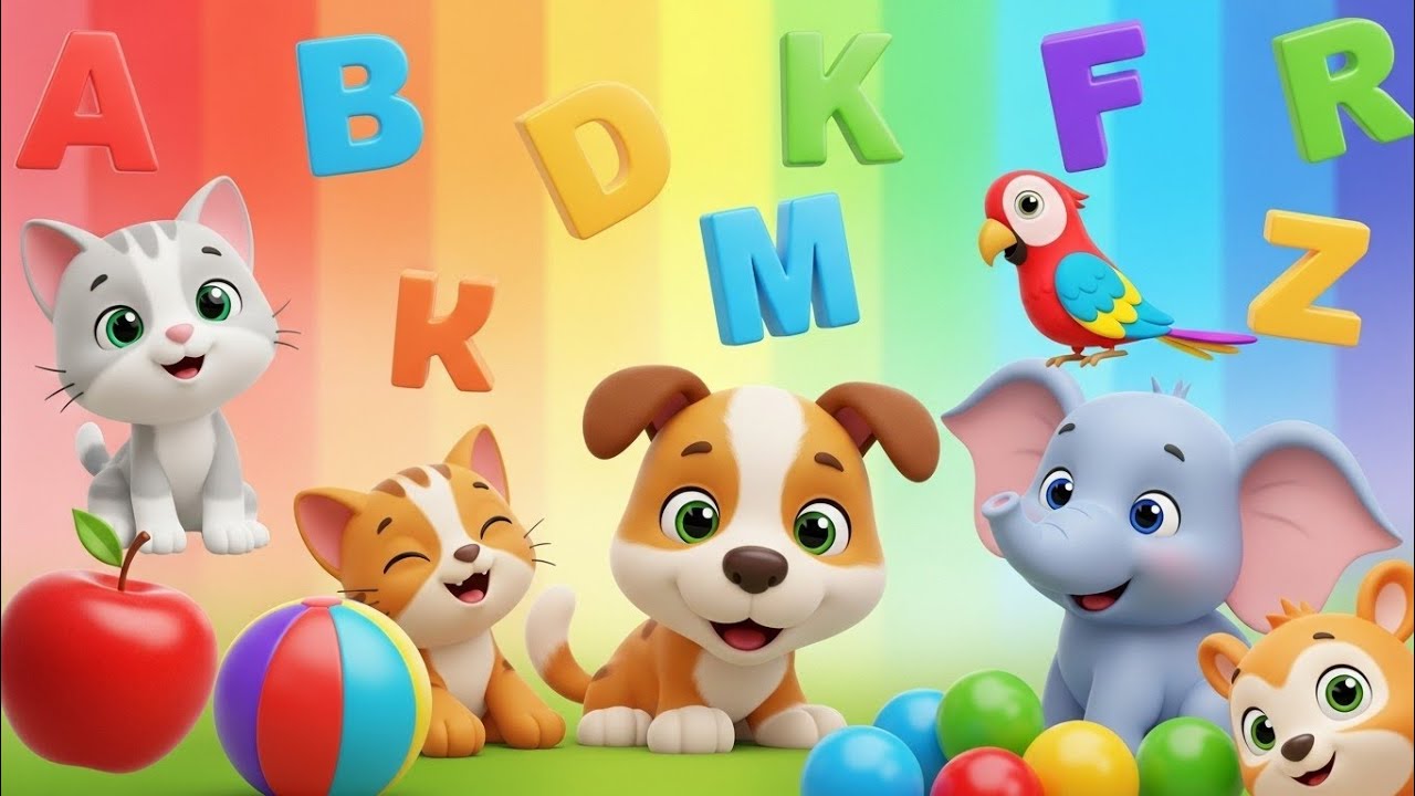 Alphabet Songs for Children | Kids Learning Video