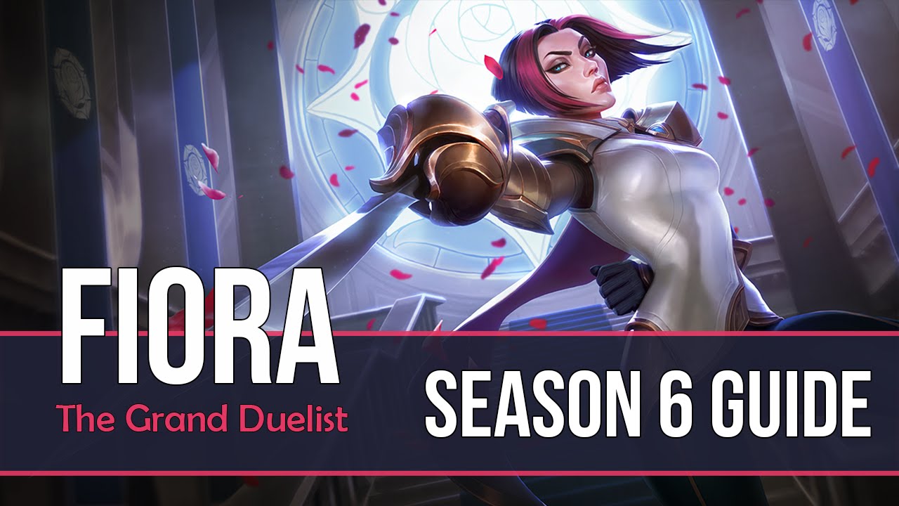 League of Legends Fiora Guide | Season 6 | Patch 6.11 - YouTube