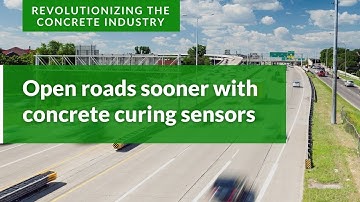 Monitoring the Concrete Pavement Strength of Open Roads With Curing Sensors
