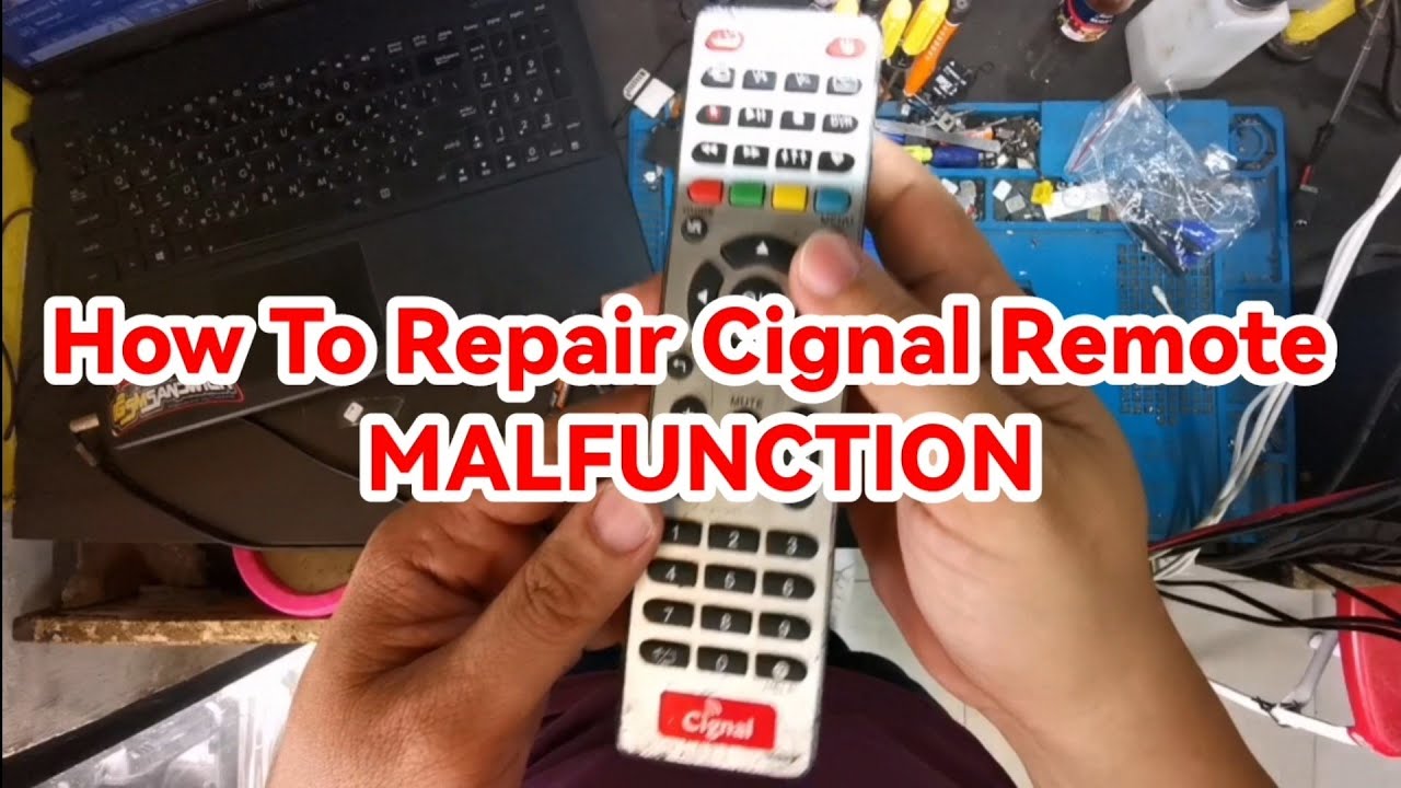 How To Repair Cignal Remote MALFUNCTION YouTube