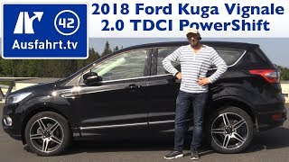 Ford Kuga 2.0 TDCI AWD (120 kW) POV Test Drive + Acceleration 0-200 km/h