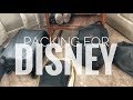 Packing for DISNEY WORLD  | One Carry On